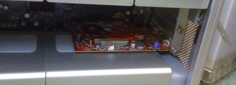 MacProグラフィックカード交換